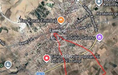 CB CITY' DEN AFYONKARAHİSAR EMİRDAĞ DA SATILIK ARSA