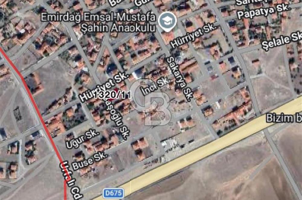 CB CITY' DEN AFYONKARAHİSAR EMİRDAĞ DA SATILIK ARSA