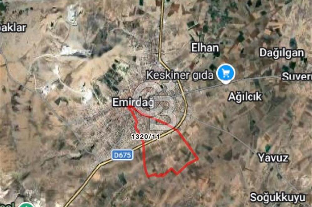 CB CITY' DEN AFYONKARAHİSAR EMİRDAĞ DA SATILIK ARSA