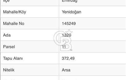 CB CITY' DEN AFYONKARAHİSAR EMİRDAĞ DA SATILIK ARSA
