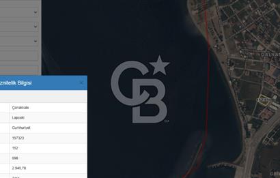 Lapseki Dalyan'da Boğaz Manzaralı Satılık Lüks Daire