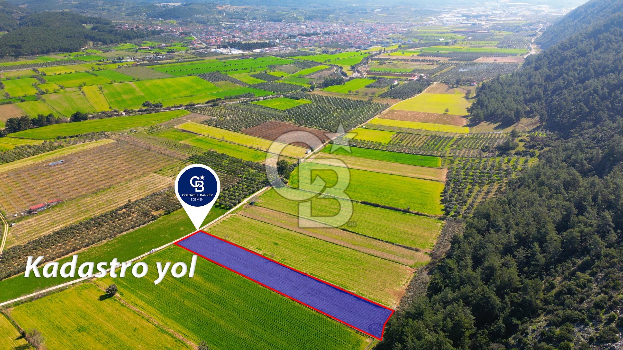 Yatağan Bahçeyaka’da 5.016 m² Kadastro Yollu Tarla