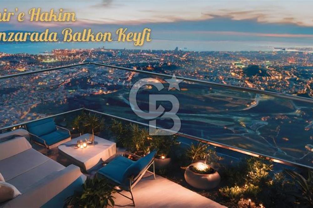 Bayraklı Doğançay'da Satılık 1+1 Merkezi Sistem Daire