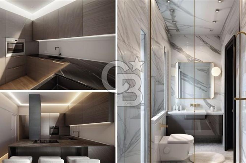 Bayraklı Doğançay'da Satılık 1+1 Merkezi Sistem Daire