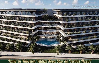 Bayraklı Doğançay'da Satılık 1+1 Merkezi Sistem Daire