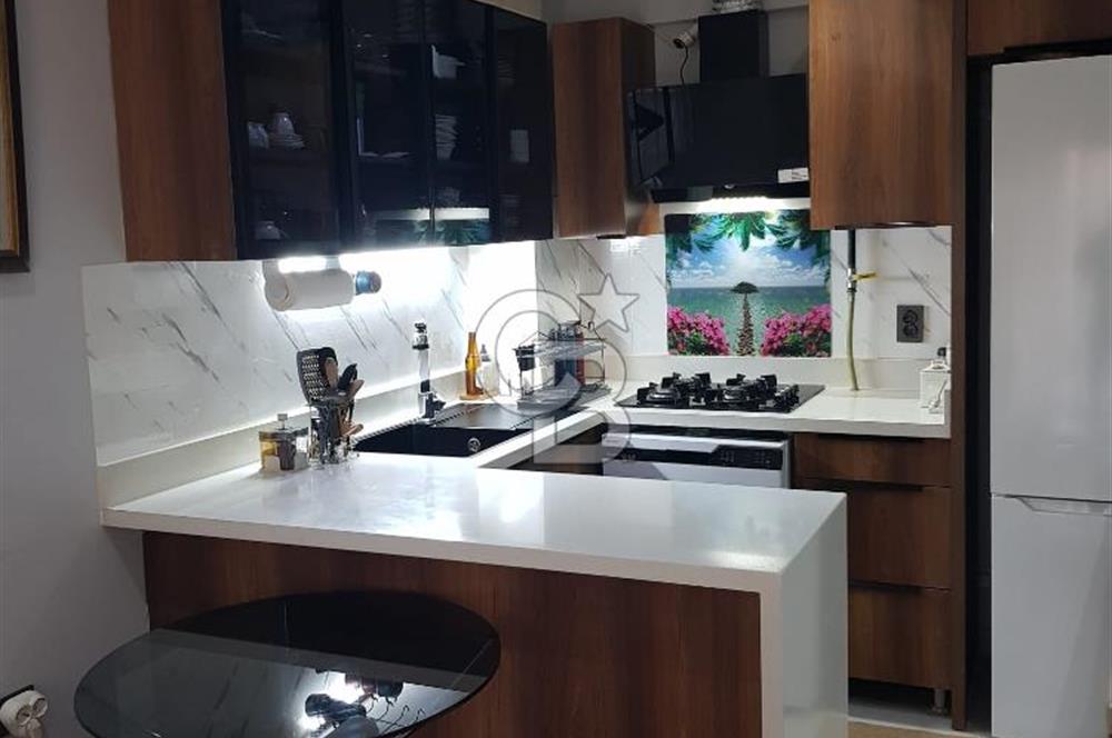 Bornova Doğanlar'da Satılık Modern 1+1 Doğalgazlı Daire