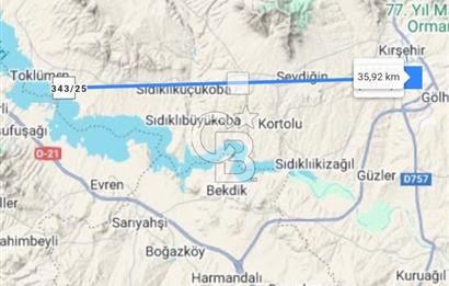 Kırşehir Hirfanlı Barajı Kenarında 33.590 M² Sulu Tarla