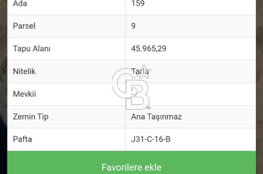 Kırşehir Hirfanlı Barajı Yakını 46.000 m² Sulu Tarım Arazisi