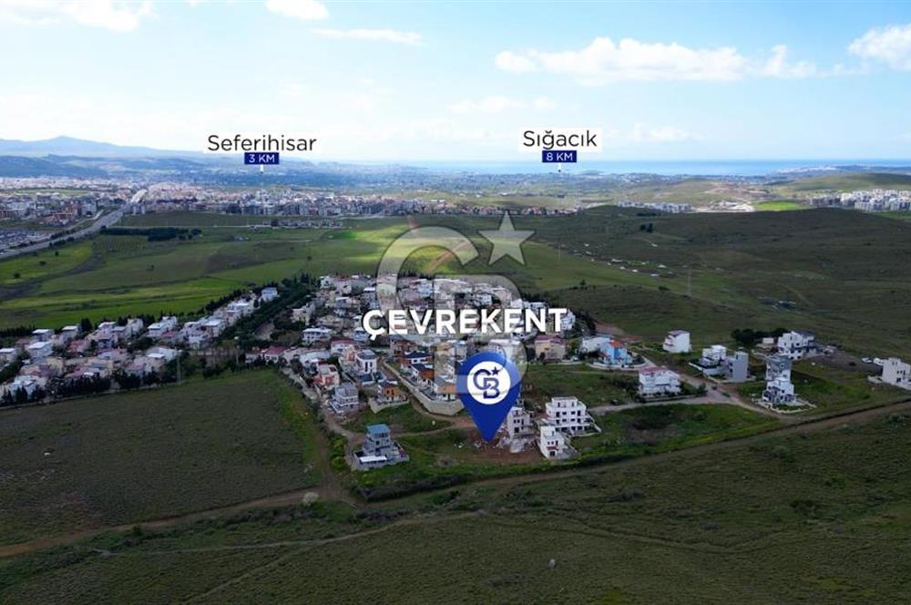 Seferihisar Düzce'de Satılık 5.5M TL Villa İmarlı Arsa