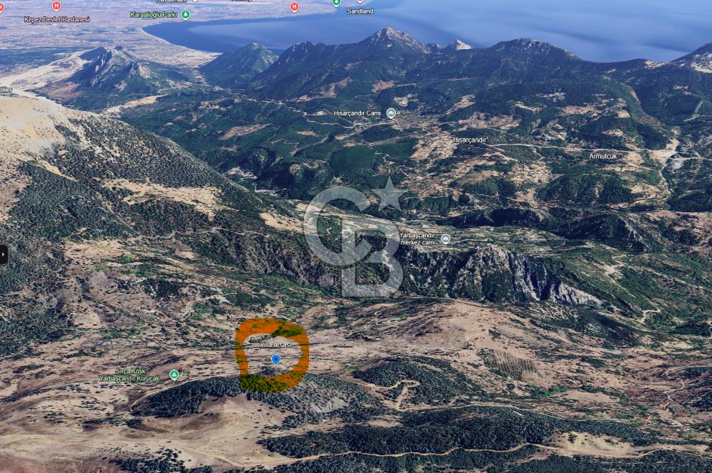 1550 rakımda doğa manzaralı villa imarlı arsa