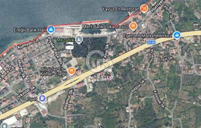 CB TOWER DENİZ MANZARALI EREĞLİ'DE %25 4 KAT İMARLI 538 M2 ARSA