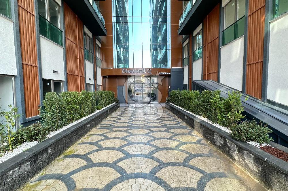 YEŞİLOVA DIAMOND Q REZİDANS SATILIK YOLA CEPHE ARAKAT 1+1 DAİRE