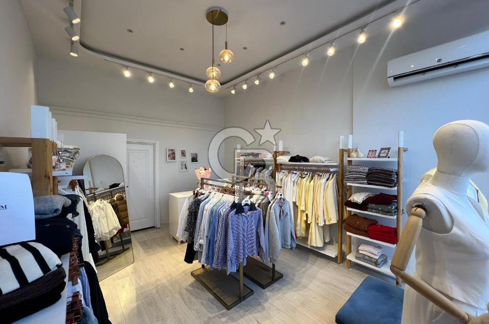 COLDWELL BANKER SAFİR'dn TECDE ANA CADDE de DEVREN KİRALIK BUTİK