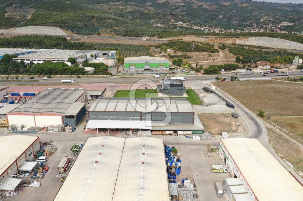 BURSA ORHANGAZİ MARZİM SATILIK FABRİKA DEPO!. 2440M2 ANA YOL