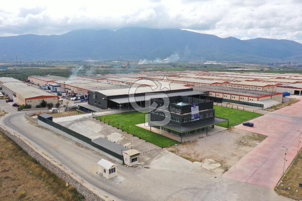 BURSA ORHANGAZİ MARZİM SATILIK FABRİKA DEPO!. 2440M2 ANA YOL