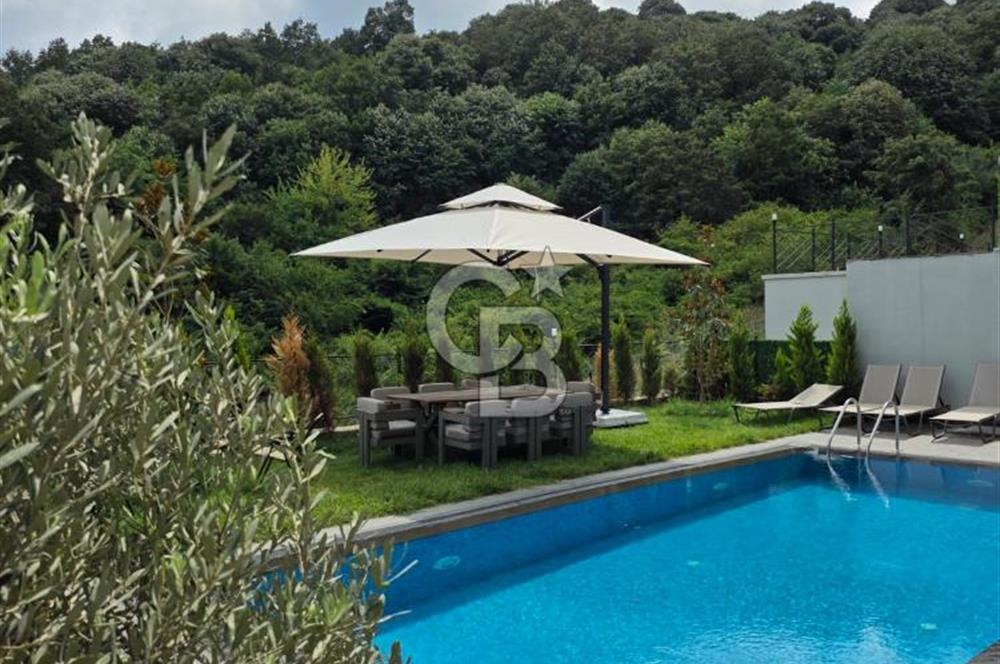  LOTUS EVLERİ'NDE ÖZEL TASARIM HAVUZLU, EŞYALI LÜKS VİLLA