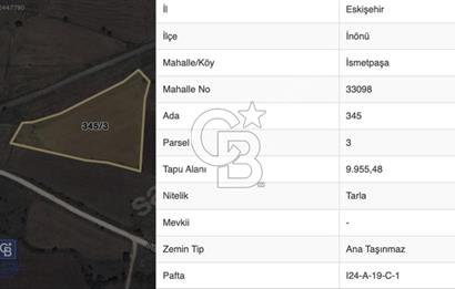 ESKİŞEHİR İNÖNÜ SATILIK TARLA
