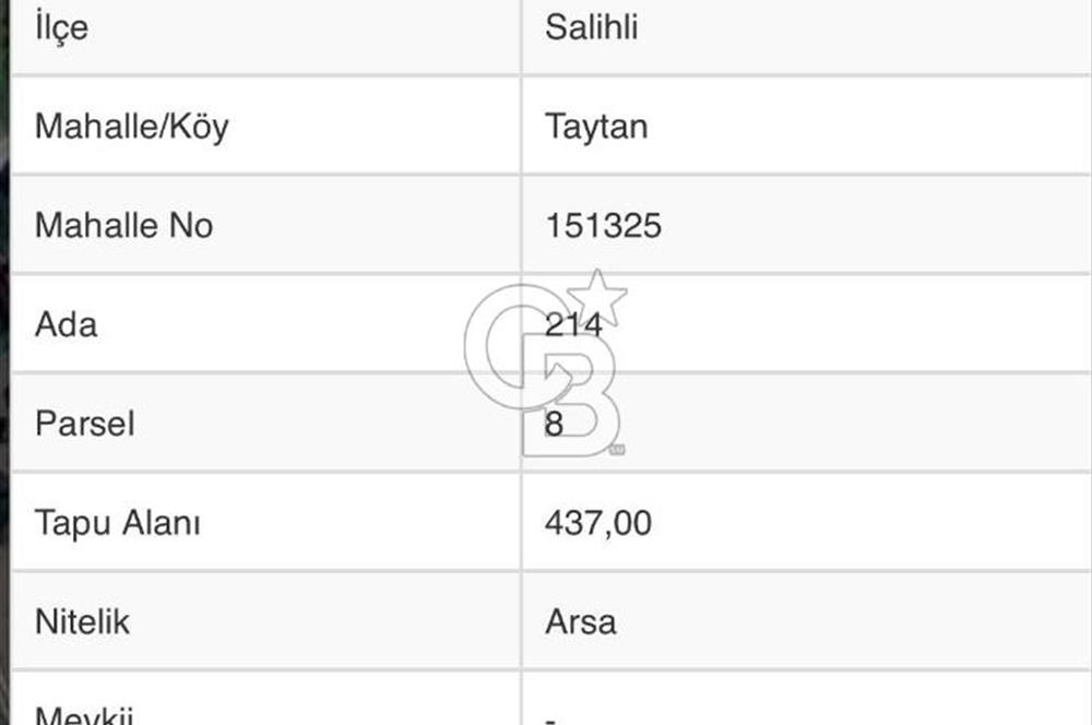 Manisa Salihli Merkeze Yakın Kaçırılmayacak İmarlı Satılık Arsa