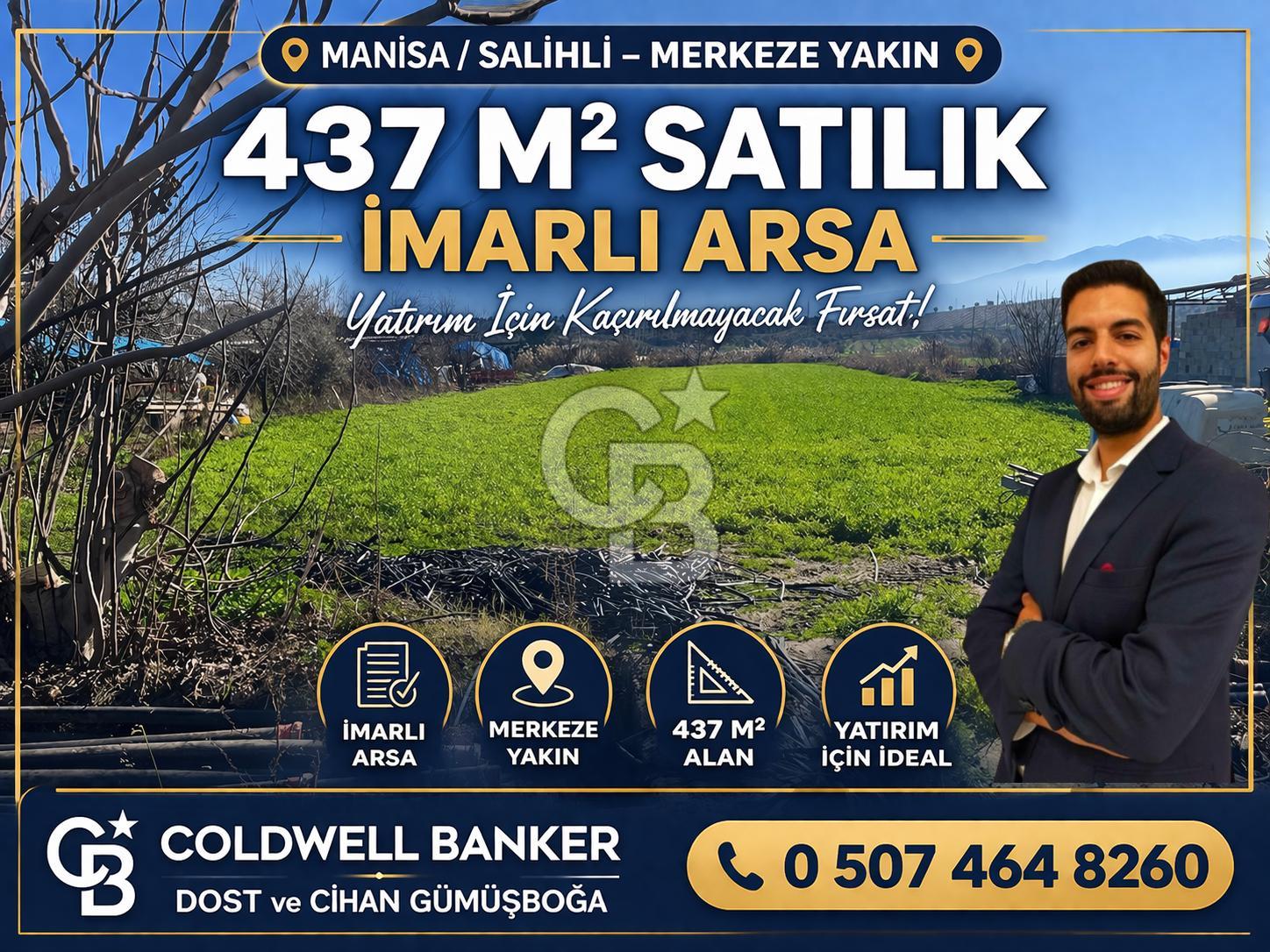 Manisa Salihli Merkeze Yakın Kaçırılmayacak İmarlı Satılık Arsa