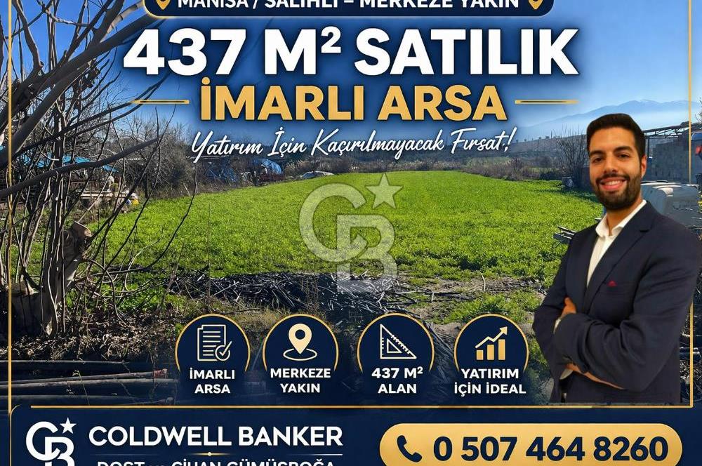 Manisa Salihli Merkeze Yakın Kaçırılmayacak İmarlı Satılık Arsa