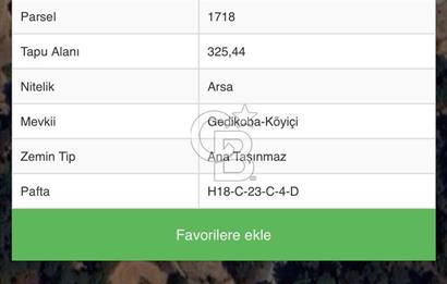 ÇANAKKALE YENİCE KARAKÖY KONUT İMARLI SATILIK ARSA