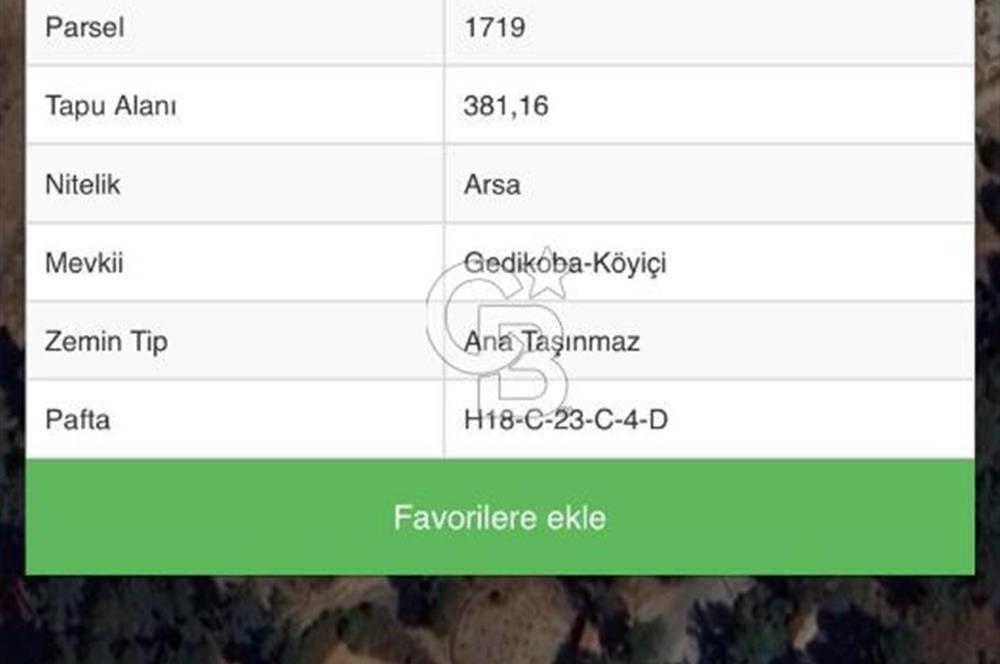ÇANAKKALE YENİCE KARAKÖY SATILIK KONUT İMARLI ARSA