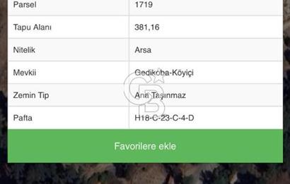 ÇANAKKALE YENİCE KARAKÖY SATILIK KONUT İMARLI ARSA