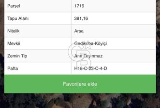 ÇANAKKALE YENİCE KARAKÖY SATILIK KONUT İMARLI ARSA - 1 - 344894