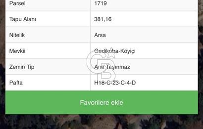 ÇANAKKALE YENİCE KARAKÖY SATILIK KONUT İMARLI ARSA