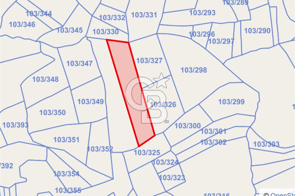 KOCAELİ KANDIRA ELMACIK KÖYÜ 4279 M2 OSBYE YAKIN SATILIK TARLA
