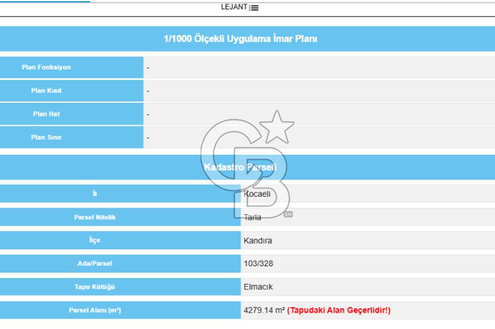 KOCAELİ KANDIRA ELMACIK KÖYÜ 4279 M2 OSBYE YAKIN SATILIK TARLA