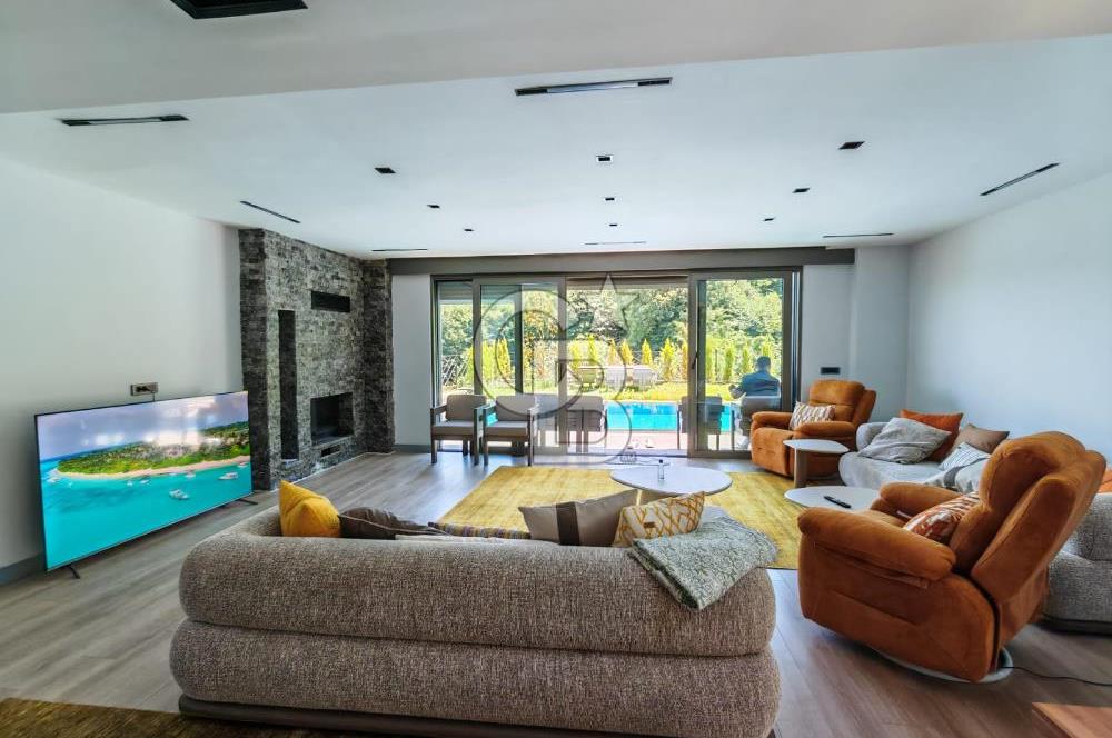  LOTUS EVLERİ'NDE ÖZEL TASARIM HAVUZLU, EŞYALI LÜKS VİLLA