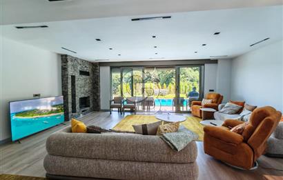  LOTUS EVLERİ'NDE ÖZEL TASARIM HAVUZLU, EŞYALI LÜKS VİLLA