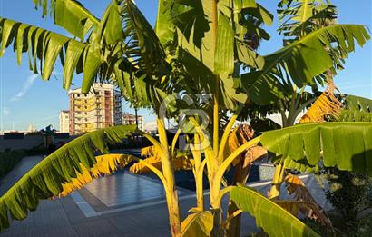 Aydemir Suitte Çift Klimalı Havuzlu ve Sosyal Donatılı Lüks 1+1