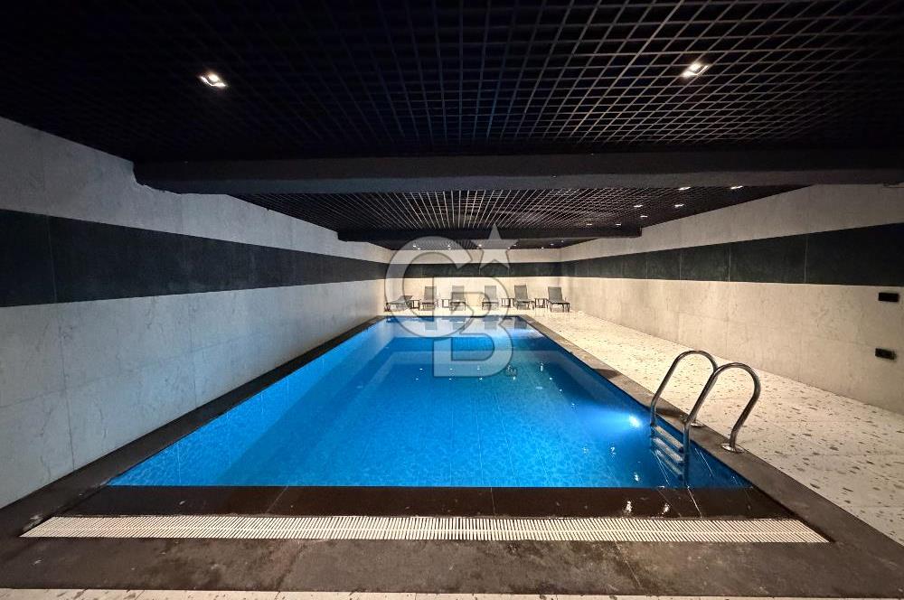 Aydemir Suitte Çift Klimalı Havuzlu ve Sosyal Donatılı Lüks 1+1