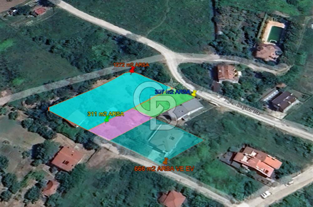 YALOVA ÇINARCIK KORU DENİZ MANZARALI SATILIK VİLLA İMARLI ARSA!.