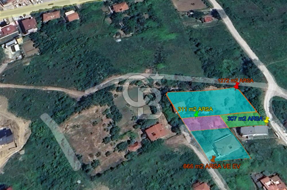 YALOVA ÇINARCIK KORU DENİZ MANZARALI SATILIK VİLLA İMARLI ARSA!.