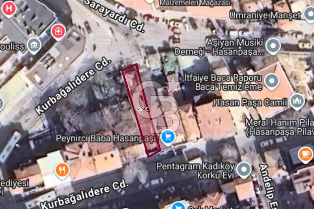 Hasanpaşa Merkezde Ana Cadde Üstü 80 M2 Düz Giriş Satılık Dükkan