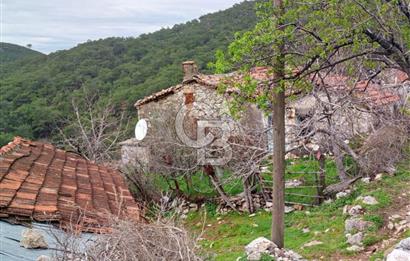 BURHANİYE SARILAR & DAMLALI MAHALLESİNDE KÖY İÇİ TAŞ EV VE ARSA