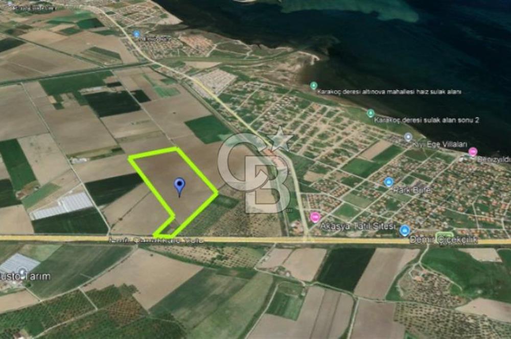 AYVALIK ALTINOVADA SATILIK 1005 m² HİSSELİ ARSA YATIRIM FIRSATI