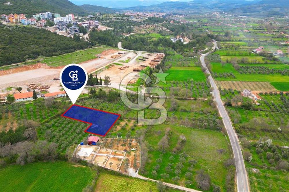 MENTEŞE YERKESİK'TE 1327 M2 SATILIK İMAR SINIRINDA TARLA