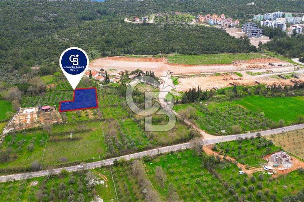 MENTEŞE YERKESİK'TE 1327 M2 SATILIK İMAR SINIRINDA TARLA