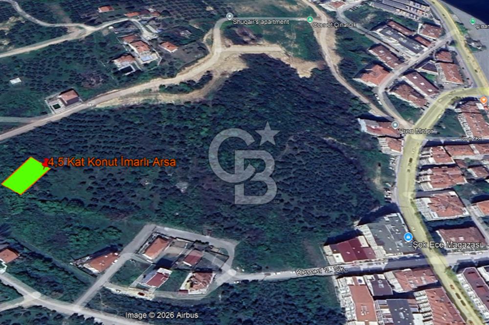 YALOVA ÇINARCIK DENİZ MANZARALI 4,5 KAT KONUT İMARLI ARSA!....