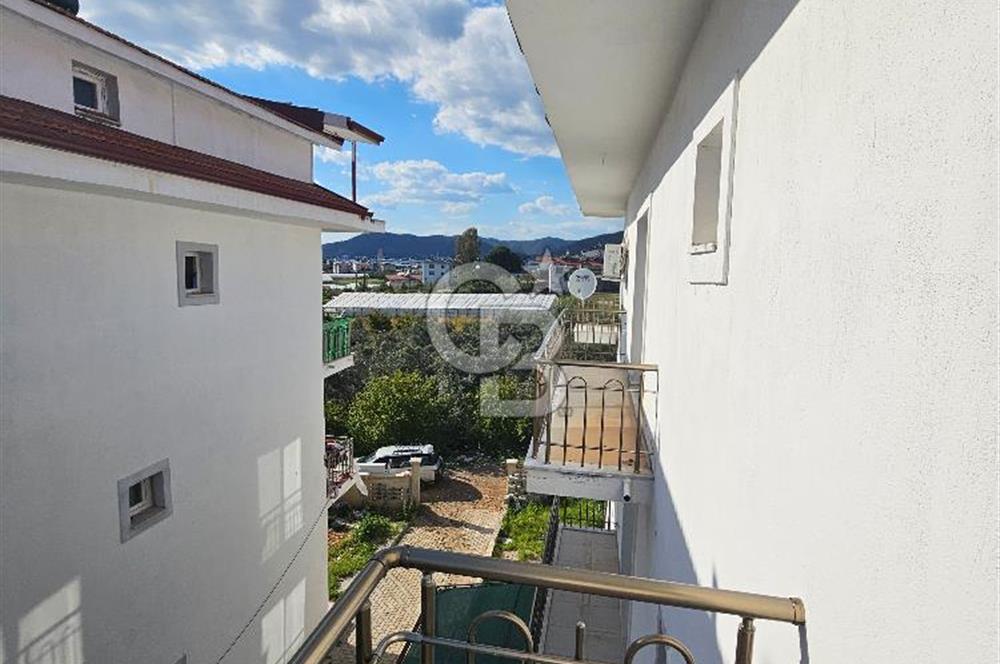 Fethiye Karaçulha'da Deniz Manzaralı 4+1 Çatı Dubleks