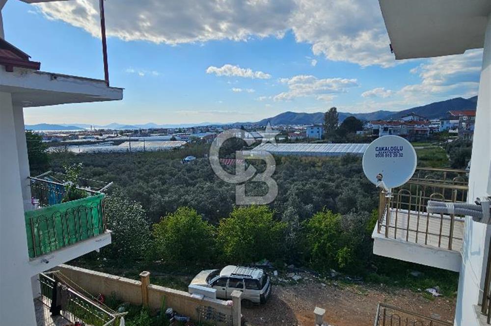 Fethiye Karaçulha'da Deniz Manzaralı 4+1 Çatı Dubleks