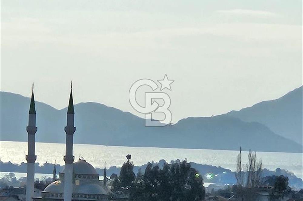 Fethiye Karaçulha'da Deniz Manzaralı 4+1 Çatı Dubleks