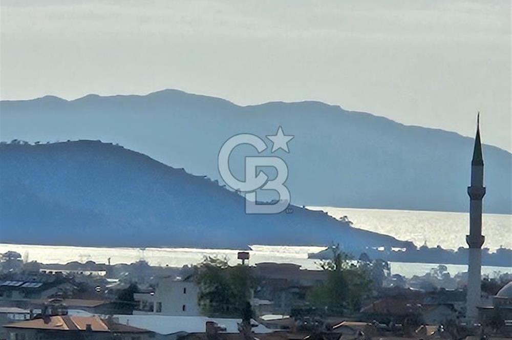 Fethiye Karaçulha'da Deniz Manzaralı 4+1 Çatı Dubleks