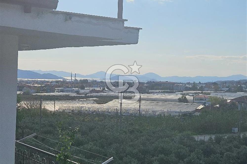 Fethiye Karaçulha'da Deniz Manzaralı 4+1 Çatı Dubleks
