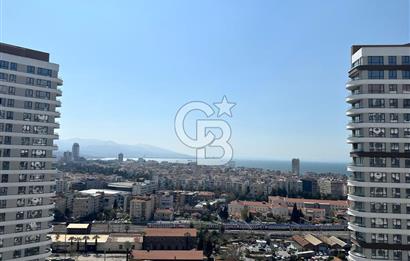 Evora İzmir`de Deniz ve Peyzaj Manzaralı 2+1 Kiralık Daire
