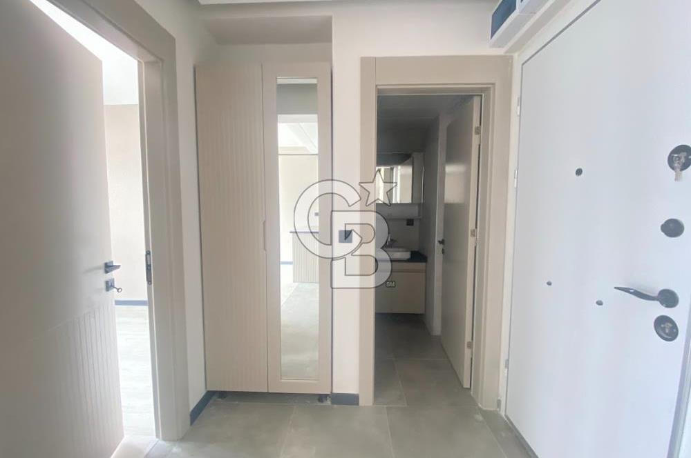 TAŞPINAR' DA SIFIR BİNA GİRİŞ KAT BAHÇE KULLANIMLI KİRALIK 1+1